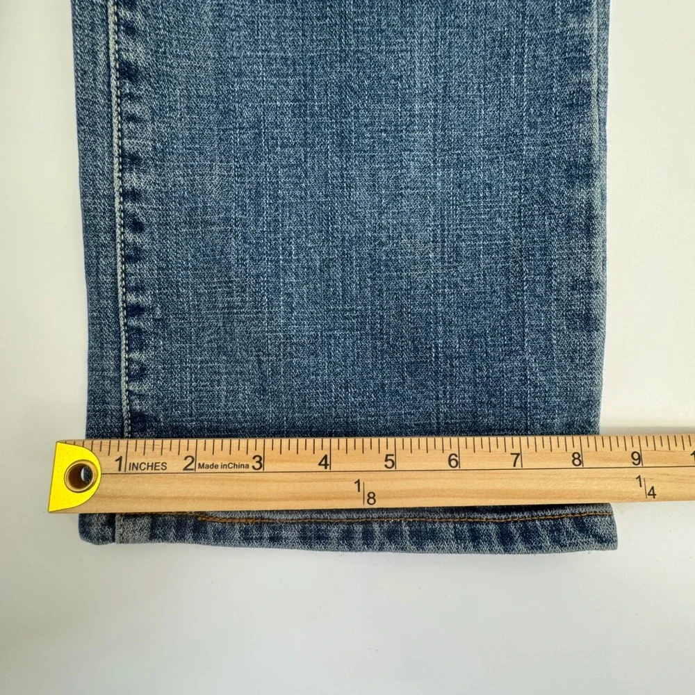 Vintage Levis‎ 515 Boot Cut Low Rise Women's Y2K Jeans Denim Blue Size 6M - Picture 11 of 12